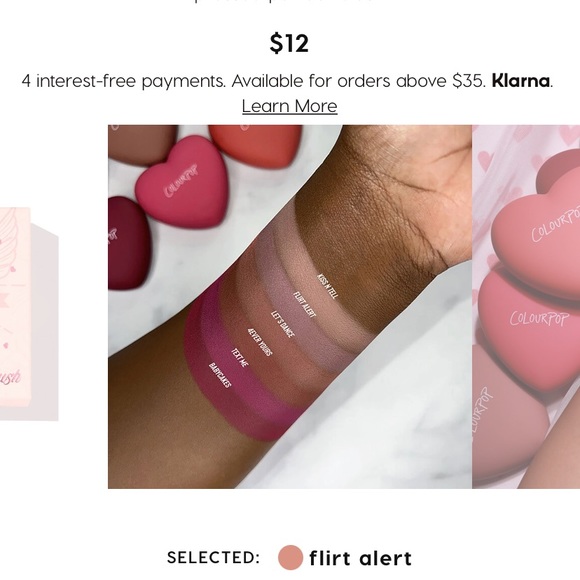 Like NEW ColourPop blush - Picture 3 of 7